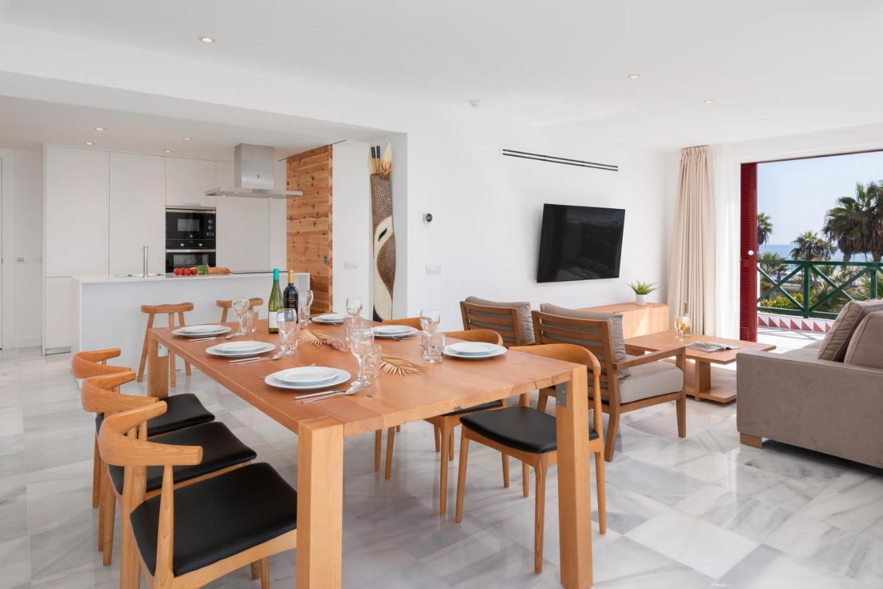 بلايا ذي لاس أميريكاس Ocean Suites By Upper Luxury Housing - Parque Santiago المظهر الخارجي الصورة